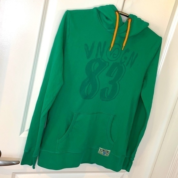 VINGINO INC. | NWT Youth Size 16 Vivid Green Hooded Sweatshirt Size 16 - Picture 9 of 12
